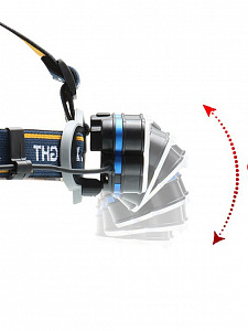 Патриот PT-FLG12 фонарь налобный (5L, 2*18650)